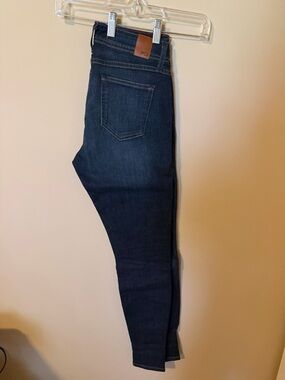 Fran Denim Nicole High Rise Skinny Jeans Dark Wash Size 26 EUC Made in USA